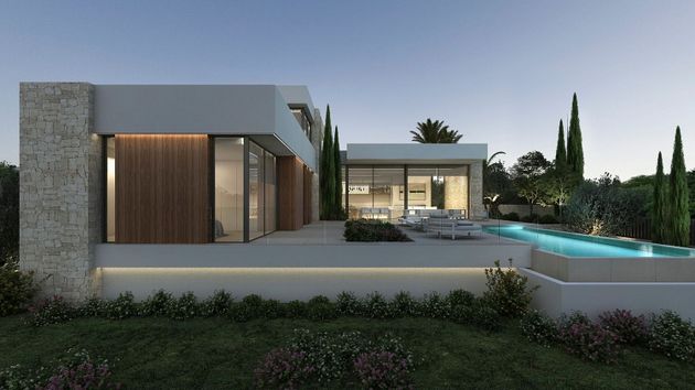 Foto 1 de Casa nova en venda a Moravit - Cap Blanc de 4 habitacions amb piscina i jardí