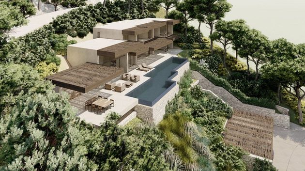 Foto 2 de Venta de casa nueva en Benissa de 3 habitaciones con piscina y jardín