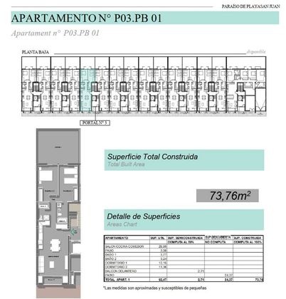 Foto 1 de Pis nou en venda a calle Mar de Fondo de 2 habitacions amb piscina i ascensor