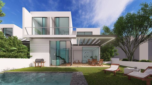 Foto 1 de Casa nova en venda a Torreblanca del Sol de 3 habitacions amb piscina i jardí