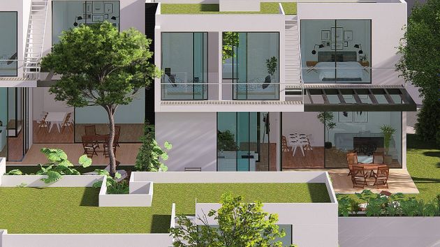Foto 2 de Casa nova en venda a Torreblanca del Sol de 3 habitacions amb piscina i jardí