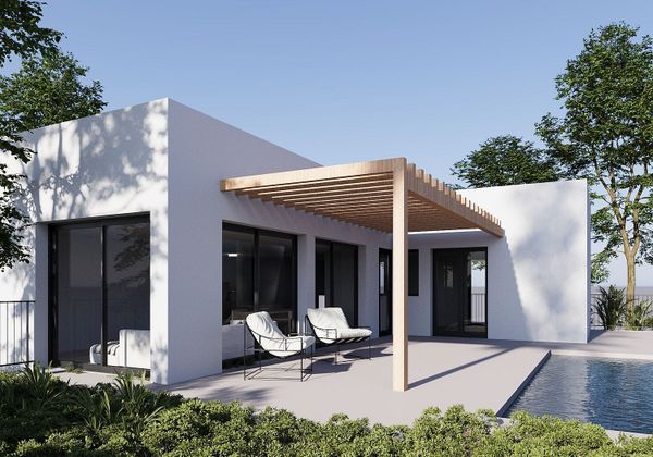 Foto 1 de Casa nova en venda a Mas Alba de 3 habitacions amb jardí i aire acondicionat