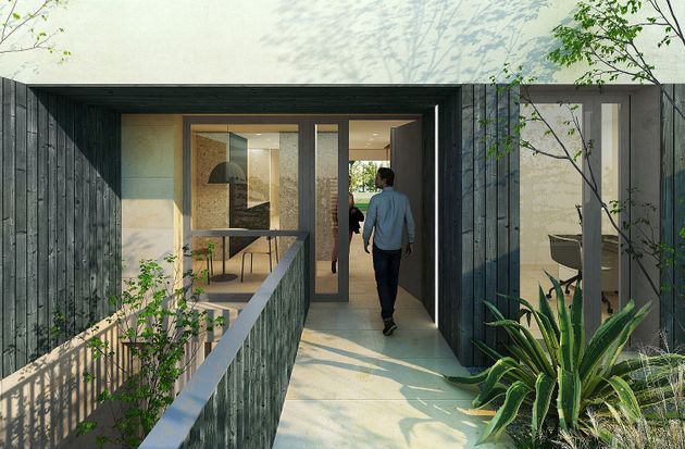 Foto 1 de Casa nova en venda a calle Ď Apel·Les Mestres de 5 habitacions amb jardí