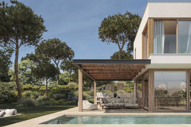 Foto 1 de Casa nova en venda a calle Ses Vinyes de 4 habitacions amb piscina i jardí