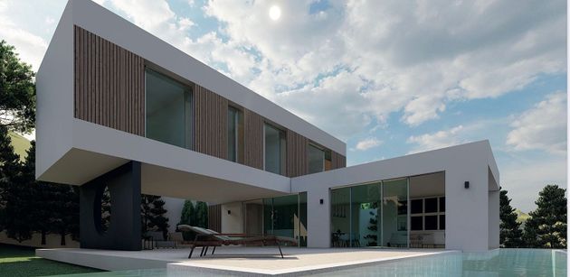 Foto 1 de Casa nueva en venta en calle Toneleros de 4 habitaciones con piscina y jardín
