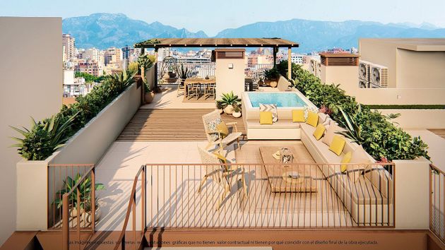 Foto 1 de Pis nou en venda a calle De Joan Crespi de 2 habitacions amb piscina i jardí