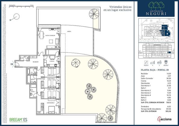 Foto 2 de Pis nou en venda a calle Ormetxe de 4 habitacions amb piscina i ascensor