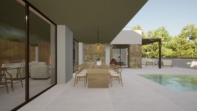 Foto 2 de Casa nova en venda a calle Mar Norte de 4 habitacions amb piscina i jardí