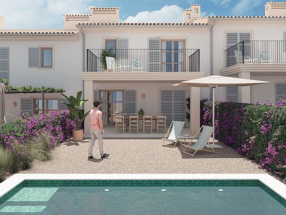 Foto 1 de Venta de casa nueva en calle De Sa Vileta de 3 habitaciones con piscina y jardín