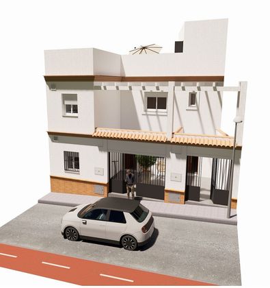 Foto 1 de Venta de piso nuevo en calle Del Chorrillo y de 2 habitaciones con jardín