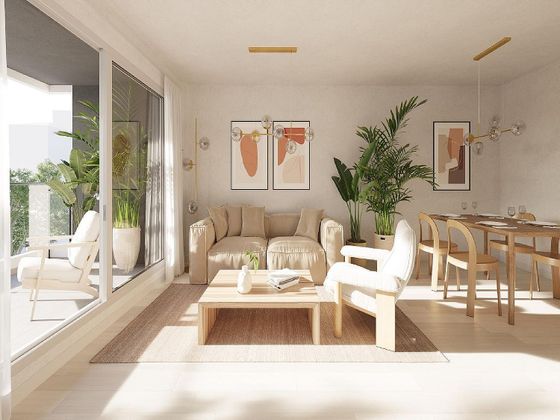 Foto 2 de Venta de piso nuevo en calle Dalcoi de 3 habitaciones con piscina y aire acondicionado