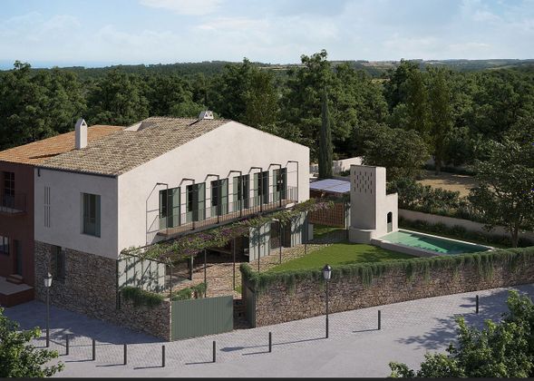 Foto 1 de Casa nova en venda a calle De la Riera de 4 habitacions amb piscina i jardí