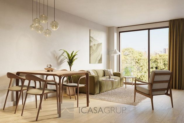 Foto 1 de Venta de piso nuevo en calle Marià Fortuny de 3 habitaciones con piscina y aire acondicionado