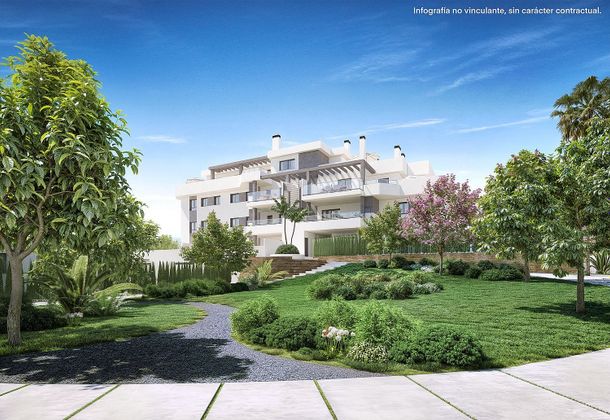 Foto 2 de Venta de piso nuevo en calle Antares de 3 habitaciones con piscina y jardín