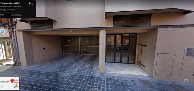 Foto 1 de Garatge en lloguer a calle Literato Gabriel Miró de 12 m²