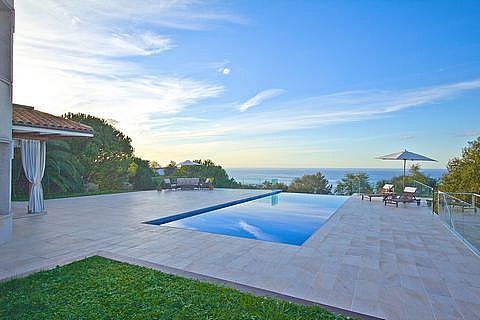 Foto 2 de Villa en alquiler en calle Kristobal Balenziaga de 5 habitaciones con terraza y piscina
