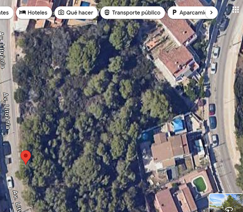 Foto 2 de Venta de terreno en avenida Lituania de 838 m²