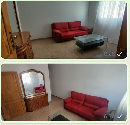Foto 2 de Alquiler de piso en calle Sócrates de 2 habitaciones con terraza y muebles