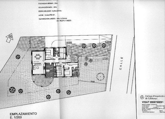 Foto 2 de Venta de terreno en calle Bufadors de 749 m²